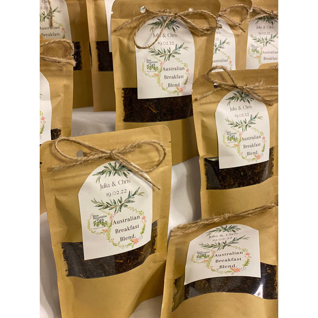Wedding gift with special label